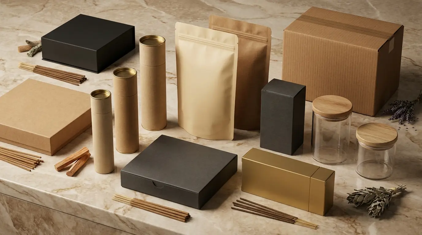 Luxury packaging for incense